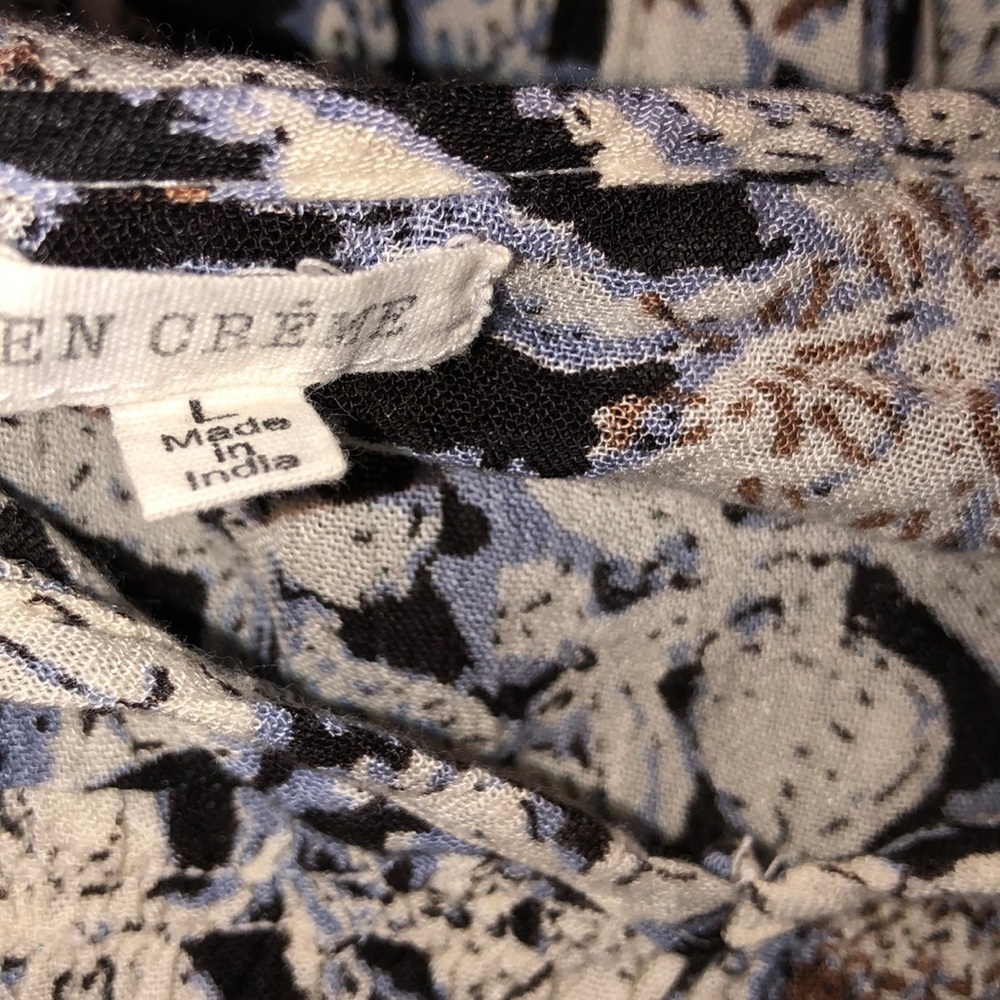 En creme large boho floral romantic tunic/dress - Picture 7 of 10